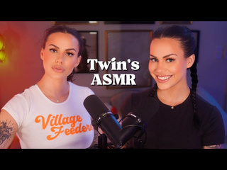 asmr twins give you gentle affirmations personal attention